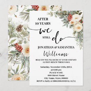 We Still Do Winter Huwelijksjubileum Kaart