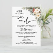 We Still Do Winter Wedding Anniversary Kaart (Staand voorkant)