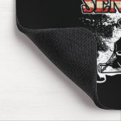 We sturen het patriottisch Amerikaans vlagbericht. Muismat (Hoek)