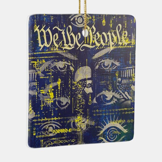 We The Future Keramisch Ornament (Rechts)