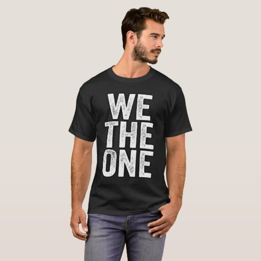 WE THE ONE T-SHIRT (Voorkant volledig)