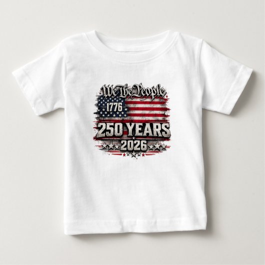 We the People 250‑jaar jubileumontwerp (Voorkant)