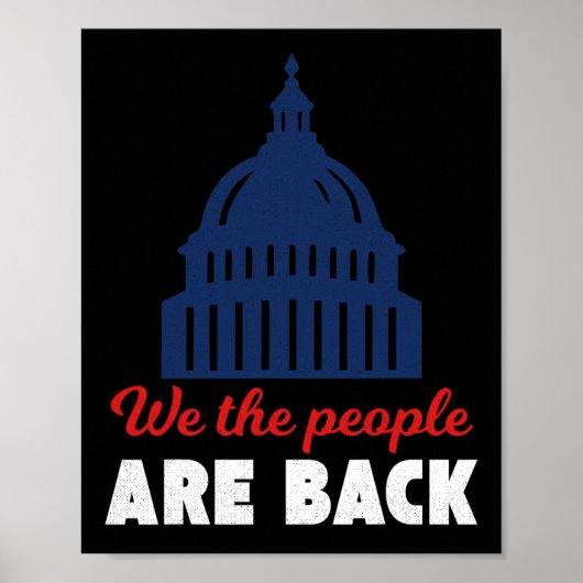 We The People Are Byck Poster (Voorkant)