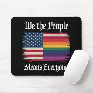 We The People Betekent Iedereen Usa Lgbt Gelijkhei Muismat