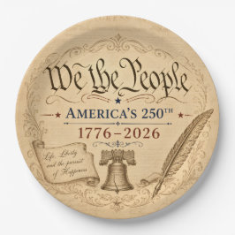 We the People Bowl Papieren Bordje