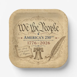 We the People Bowl Papieren Bordje