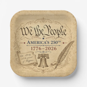 We the People Bowl Papieren Bordje