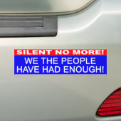 We the People bumpersticker (Op auto)