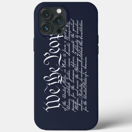 We the People Case-Mate iPhone Case (Achterkant)
