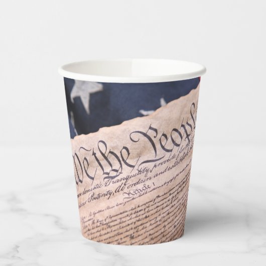 We the People Constitution Papieren Bekers (Links)
