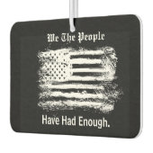 We The People Distressed Flag Luchtverfrisser (Links)