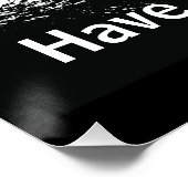 We The People Distressed Flag Perfect Poster (Hoek)