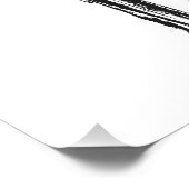 We The People Distressed Flag Vertical Perfect Poster (Hoek)