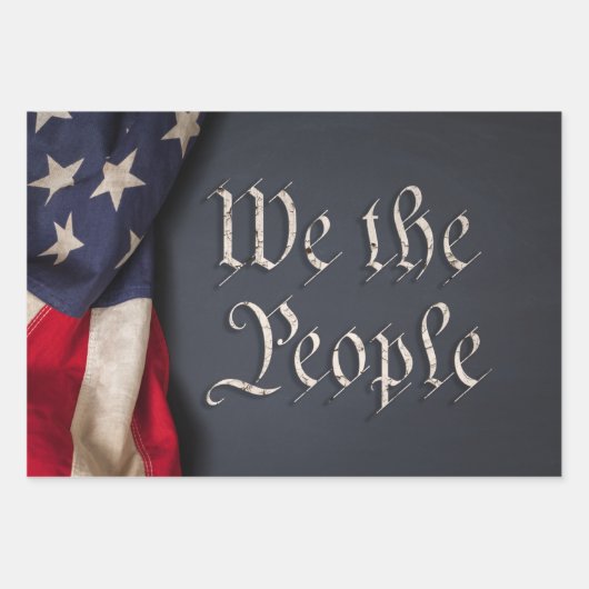 We the People Inpakpapier Vel (Voorkant 2)
