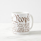 We the People Koffiemok (Voorkant rechts)