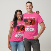 We The People Like To Rock American Flag 4Th July  T-shirt (Unisex)