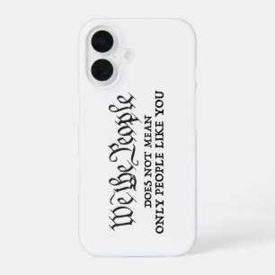 We The People - Niet alleen jij - iPhone 16 hoesje