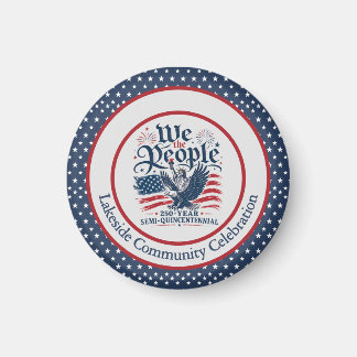 We the People Persoonlijke 250 Jaar 4 Juli Magneet
