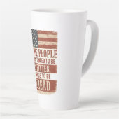 We the People Reread Flag Quote Latte Mok (Rechterhoek)