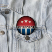 We the People Retro Ronde Button 7,6 Cm (In situ)