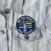 we the people... ronde button 7,6 cm (In situ)