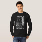 We The People Shall Not Be Infringed  AR15 Pro Gun T-shirt (Voorkant volledig)