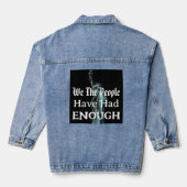 We the People spijkerjas Denim Jacket (Achterkant)