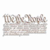 We the People Sticker (Voorkant)