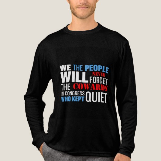 We the People... Tri-Blend Shirt (Voorkant volledig)