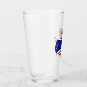 "We the People" Trump 2020 Glass Cup Glas (Rechts)