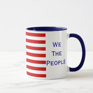 We The People USA Flag Coffee Mok van Janz