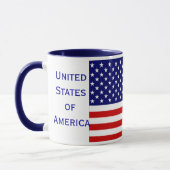 We The People USA Flag Coffee Mok van Janz (Links)