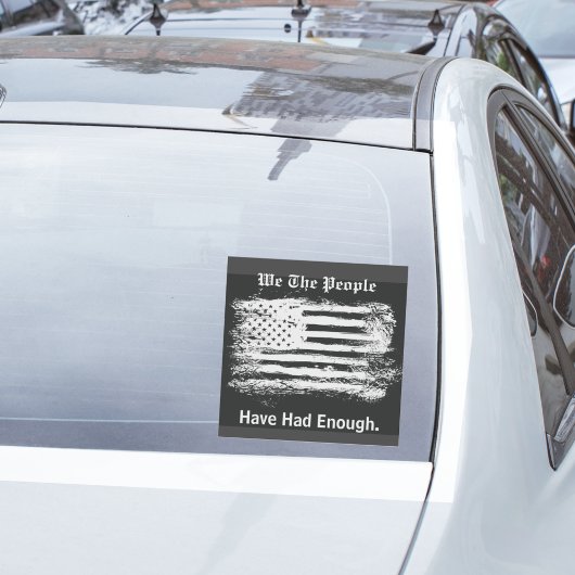 We The People - Vlag in Nood Sticker