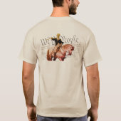 We-the-People-Washington Kleurtint T-shirt (Achterkant)