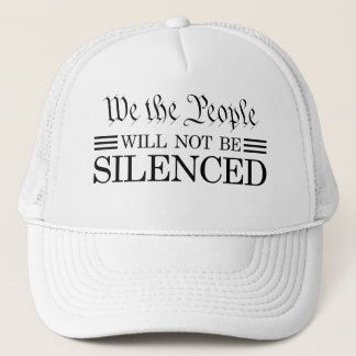 We The People Will Not Be Silenced Trucker Pet