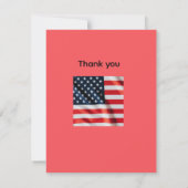 We The Silly Geese 250th Funny Celebration Bedankkaart (Achterkant)