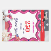 We The Silly Geese 250th Funny Celebration Inpakpapier Vel (Voorkant)