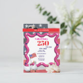 We The Silly Geese 250th Funny Celebration Kaart (Staand voorkant)