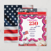 We The Silly Geese 250th Funny Celebration Kaart (Voorkant / Achterkant)