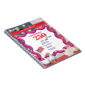 We The Silly Geese 250th Funny Celebration Notitieboek (Rechterzijde)