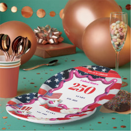 We The Silly Geese 250th Funny Celebration Papieren Bordje