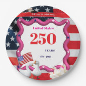 We The Silly Geese 250th Funny Celebration Papieren Bordje (Voorkant)