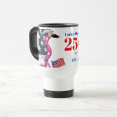 We The Silly Geese 250th Funny Celebration Reisbeker (Voorkant links)