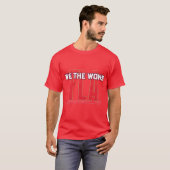 WE THE WONS Big Time op Navy T-shirt (Voorkant volledig)