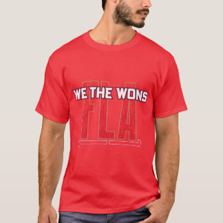 WE THE WONS Big Time op Navy T-shirt