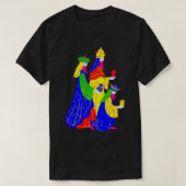 We Three Kings 3 Wijze Mannen Kerstmis Geboorte Ke T-shirt (Design voorkant)