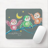 We Three Owls Muismat (Met muis)
