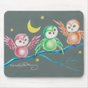 We Three Owls Muismat