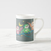 We Three Owls Porselein Kop (Rechts)