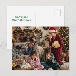 We Tissue Een Kerstmis Foto Kerst Grappig Feestdagenkaart